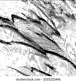 Black and white grunge stripe line vector background. Abstract halftone illustration background. Grunge grid background pattern
