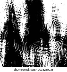 Black and white grunge stripe line vector background. Abstract halftone illustration background. Grunge grid background pattern
