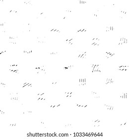 Black and white grunge stripe line vector background. Abstract halftone illustration background. Grunge grid background pattern
