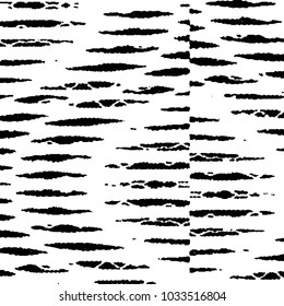 Black and white grunge stripe line vector background. Abstract halftone illustration background. Grunge grid background pattern
