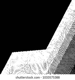 Black and white grunge stripe line vector background. Abstract halftone illustration background. Grunge grid background pattern
