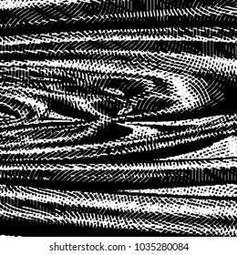 Black and white grunge stripe line vector background. Abstract halftone illustration background. Grunge grid background pattern
