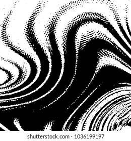 Black and white grunge stripe line vector background. Abstract halftone illustration background. Grunge grid background pattern
