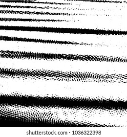 Black and white grunge stripe line vector background. Abstract halftone illustration background. Grunge grid background pattern
