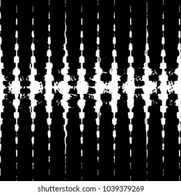 Black and white grunge stripe line vector background. Abstract halftone illustration background. Grunge grid background pattern
