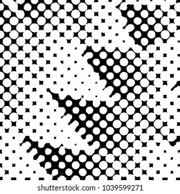 Black and white grunge stripe line vector background. Abstract halftone illustration background. Grunge grid background pattern
