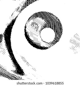Black and white grunge stripe line vector background. Abstract halftone illustration background. Grunge grid background pattern
