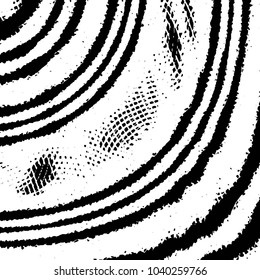 Black and white grunge stripe line vector background. Abstract halftone illustration background. Grunge grid background pattern
