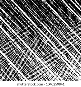 Black and white grunge stripe line vector background. Abstract halftone illustration background. Grunge grid background pattern
