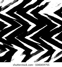 Black and white grunge stripe line vector background. Abstract halftone illustration background. Grunge grid background pattern
