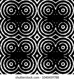 Black and white grunge stripe line vector background. Abstract halftone illustration background. Grunge grid background pattern
