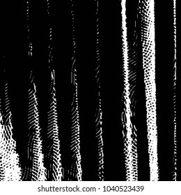 Black and white grunge stripe line vector background. Abstract halftone illustration background. Grunge grid background pattern
