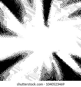 Black and white grunge stripe line vector background. Abstract halftone illustration background. Grunge grid background pattern
