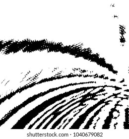 Black and white grunge stripe line vector background. Abstract halftone illustration background. Grunge grid background pattern

