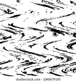 Black and white grunge stripe line vector background. Abstract halftone illustration background. Grunge grid background pattern
