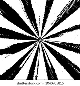 Black and white grunge stripe line vector background. Abstract halftone illustration background. Grunge grid background pattern
