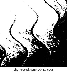 Black and white grunge stripe line vector background. Abstract halftone illustration background. Grunge grid background pattern