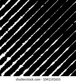 Black and white grunge stripe line vector background. Abstract halftone illustration background. Grunge grid background pattern
