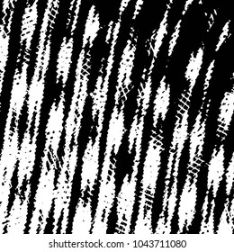Black and white grunge stripe line vector background. Abstract halftone illustration background. Grunge grid background pattern
