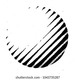 Black and white grunge stripe line vector background. Abstract halftone illustration background. Grunge grid background pattern
