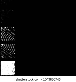 Black and white grunge stripe line vector background. Abstract halftone illustration background. Grunge grid background pattern
