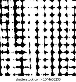 Black and white grunge stripe line vector background. Abstract halftone illustration background. Grunge grid background pattern
