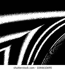Black and white grunge stripe line vector background. Abstract halftone illustration background. Grunge grid background pattern
