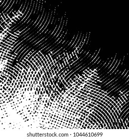 Black and white grunge stripe line vector background. Abstract halftone illustration background. Grunge grid background pattern
