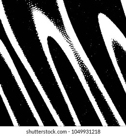 Black and white grunge stripe line vector background. Abstract halftone illustration background. Grunge grid background pattern
