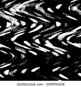 Black and white grunge stripe line vector background. Abstract halftone illustration background. Grunge grid background pattern

