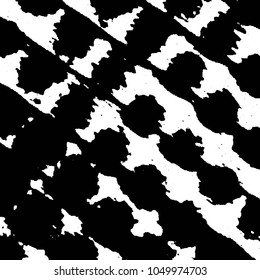 Black and white grunge stripe line vector background. Abstract halftone illustration background. Grunge grid background pattern
