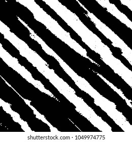 Black and white grunge stripe line vector background. Abstract halftone illustration background. Grunge grid background pattern
