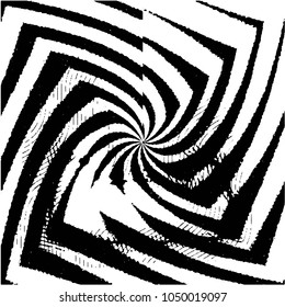 Black and white grunge stripe line vector background. Abstract halftone illustration background. Grunge grid background pattern
