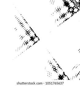 Black and white grunge stripe line vector background. Abstract halftone illustration background. Grunge grid background pattern

