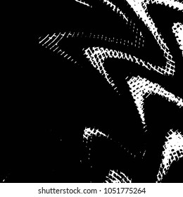 Black and white grunge stripe line vector background. Abstract halftone illustration background. Grunge grid background pattern
