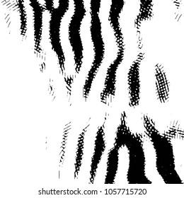 Black and white grunge stripe line vector background. Abstract halftone illustration background. Grunge grid background pattern
