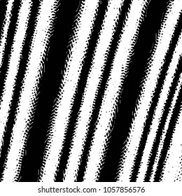 Black and white grunge stripe line vector background. Abstract halftone illustration background. Grunge grid background pattern
