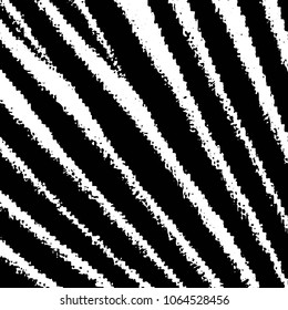 Black and white grunge stripe line vector background. Abstract halftone illustration background. Grunge grid background pattern
