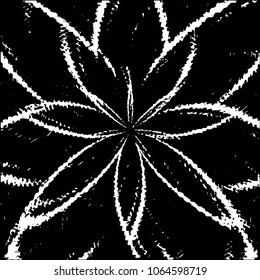 Black and white grunge stripe line vector background. Abstract halftone illustration background. Grunge grid background pattern

