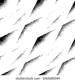 Black and white grunge stripe line vector background. Abstract halftone illustration background. Grunge grid background pattern
