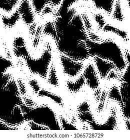 Black and white grunge stripe line vector background. Abstract halftone illustration background. Grunge grid background pattern
