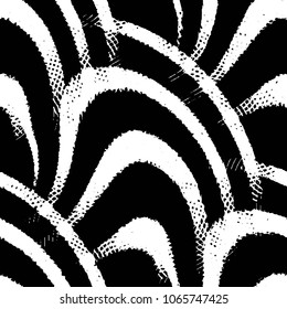 Black and white grunge stripe line vector background. Abstract halftone illustration background. Grunge grid background pattern
