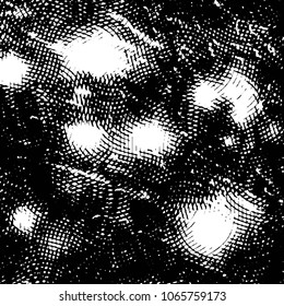 Black and white grunge stripe line vector background. Abstract halftone illustration background. Grunge grid background pattern
