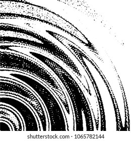 Black and white grunge stripe line vector background. Abstract halftone illustration background. Grunge grid background pattern
