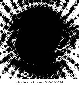 Black and white grunge stripe line vector background. Abstract halftone illustration background. Grunge grid background pattern

