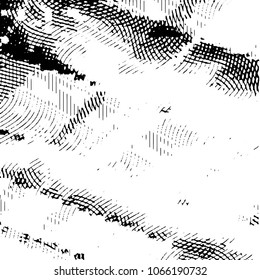 Black and white grunge stripe line vector background. Abstract halftone illustration background. Grunge grid background pattern
