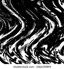 Black and white grunge stripe line vector background. Abstract halftone illustration background. Grunge grid background pattern
