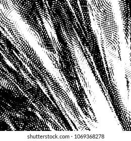 Black and white grunge stripe line vector background. Abstract halftone illustration background. Grunge grid background pattern
