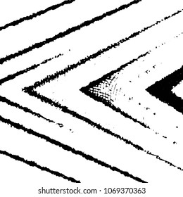 Black and white grunge stripe line vector background. Abstract halftone illustration background. Grunge grid background pattern
