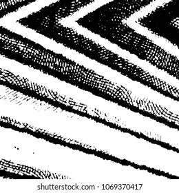 Black and white grunge stripe line vector background. Abstract halftone illustration background. Grunge grid background pattern
